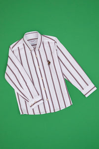 CHEMISE GARCON SEBASTIANKIDS PRUNE