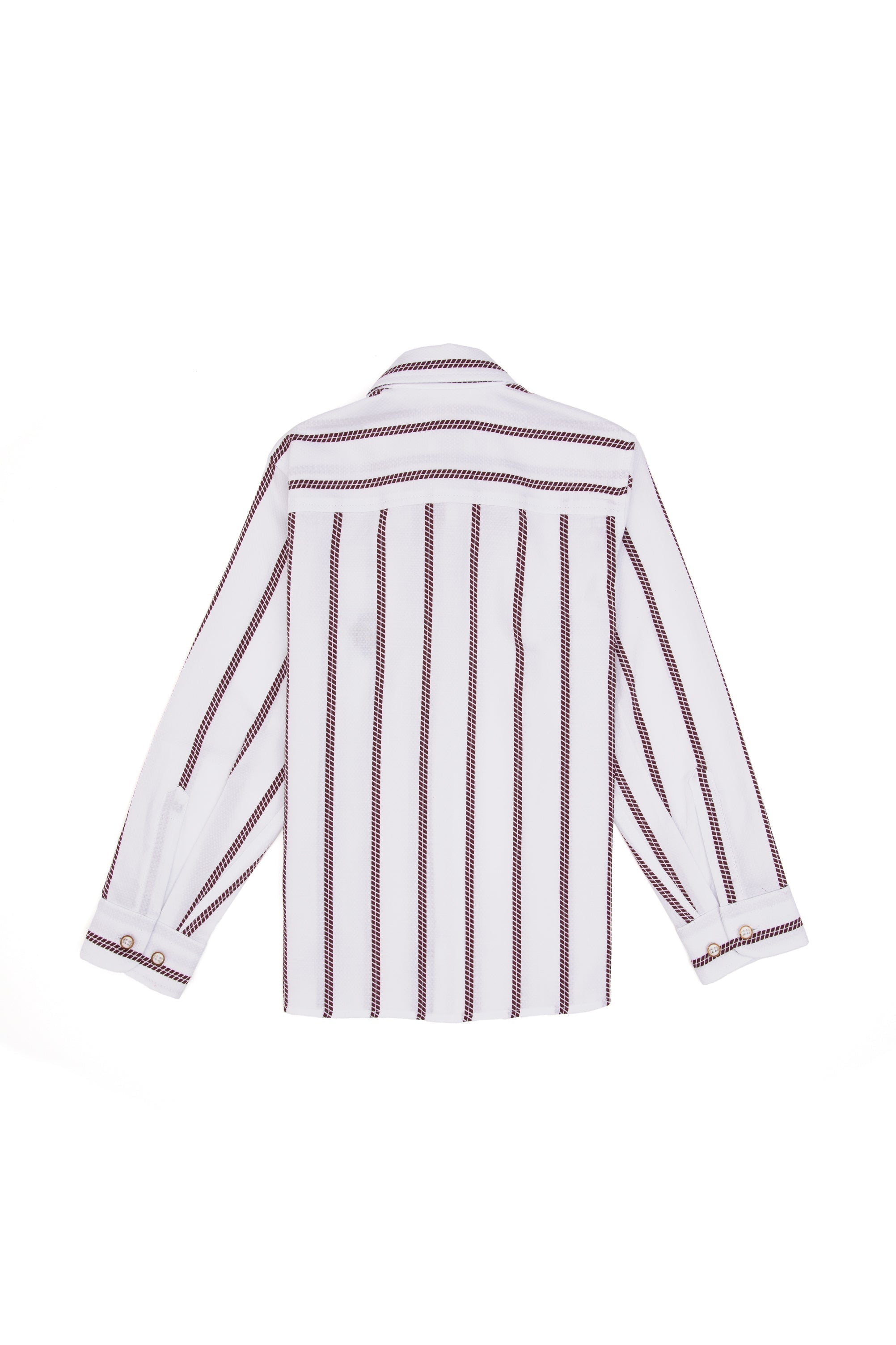 CHEMISE GARCON SEBASTIANKIDS PRUNE