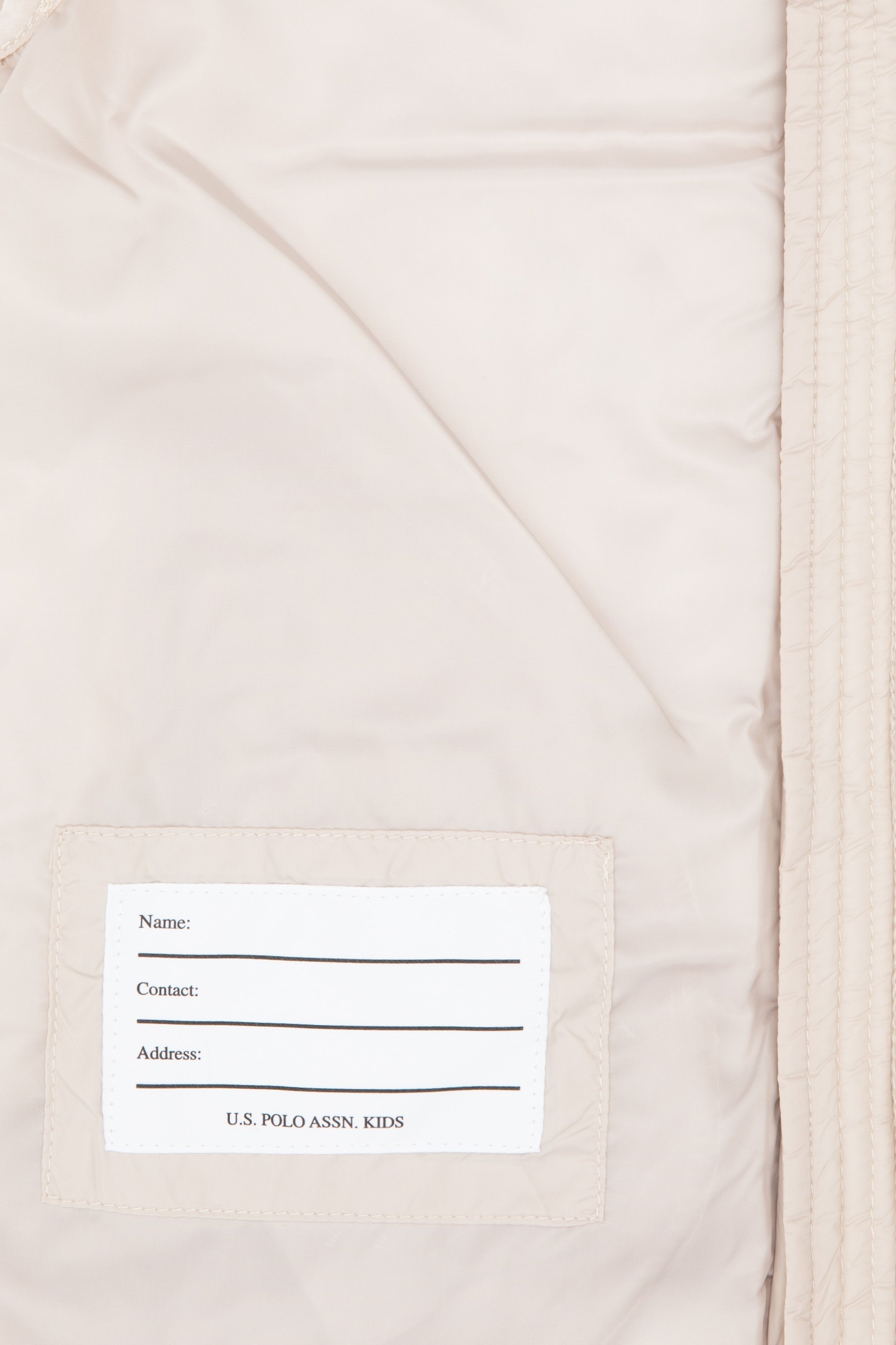 VESTE SANS MANCHES GARCON E-FRANCISKIDS STONE