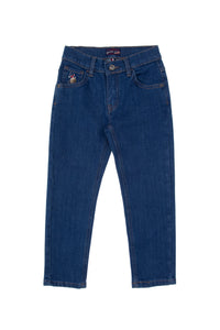PANTALON GARCON RC-LACOPOKIDS BLUE-DARK
