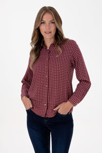 CHEMISE FEMME FELTEM PRUNE