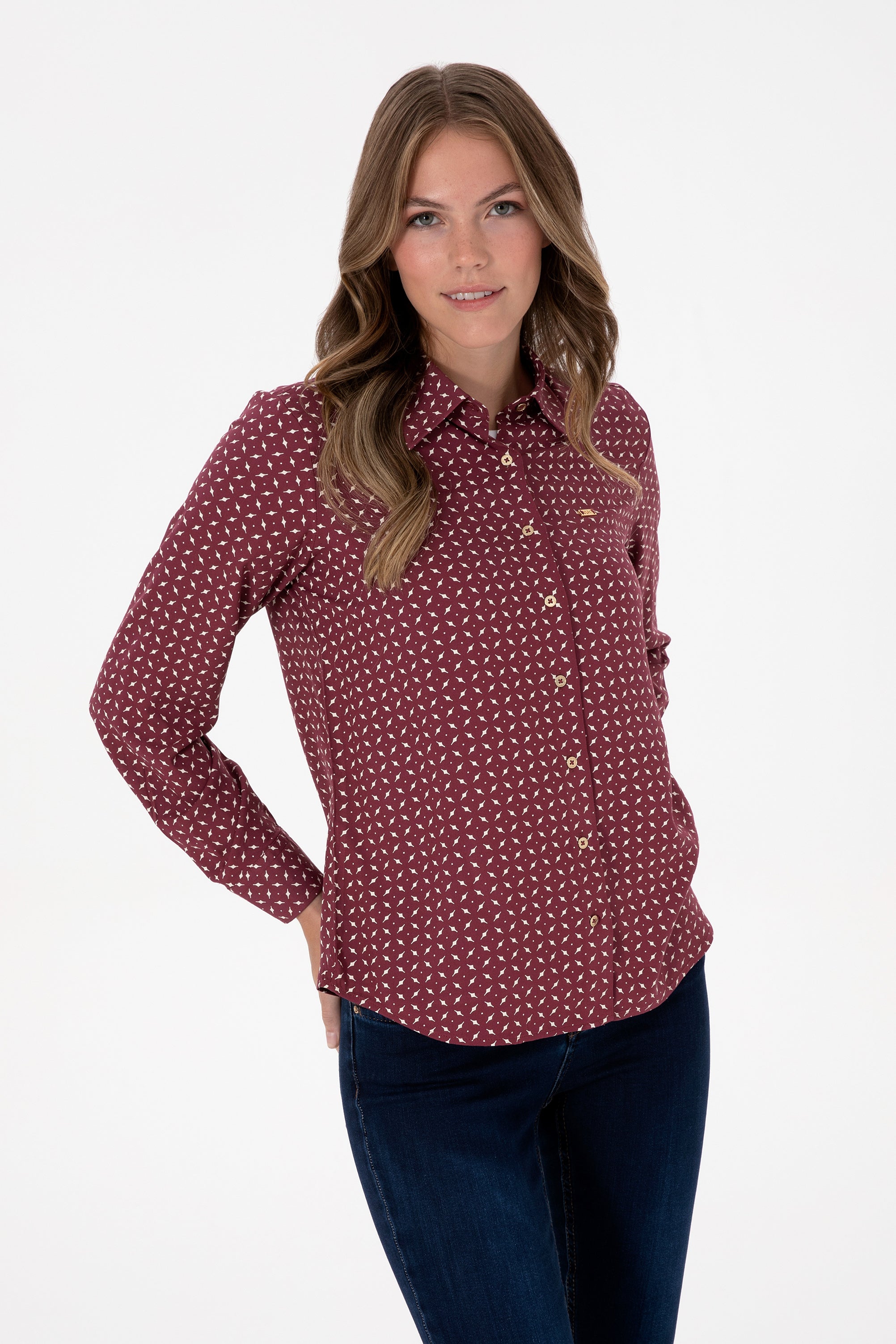 CHEMISE FEMME FELTEM PRUNE