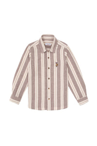 CHEMISE GARCON E-ESOKIDS BISCUIT