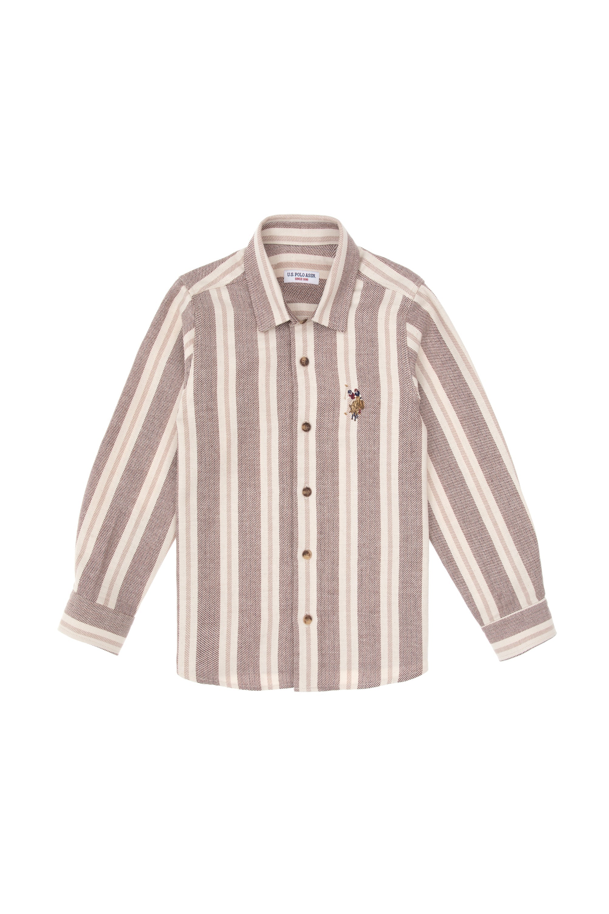 CHEMISE GARCON E-ESOKIDS BISCUIT