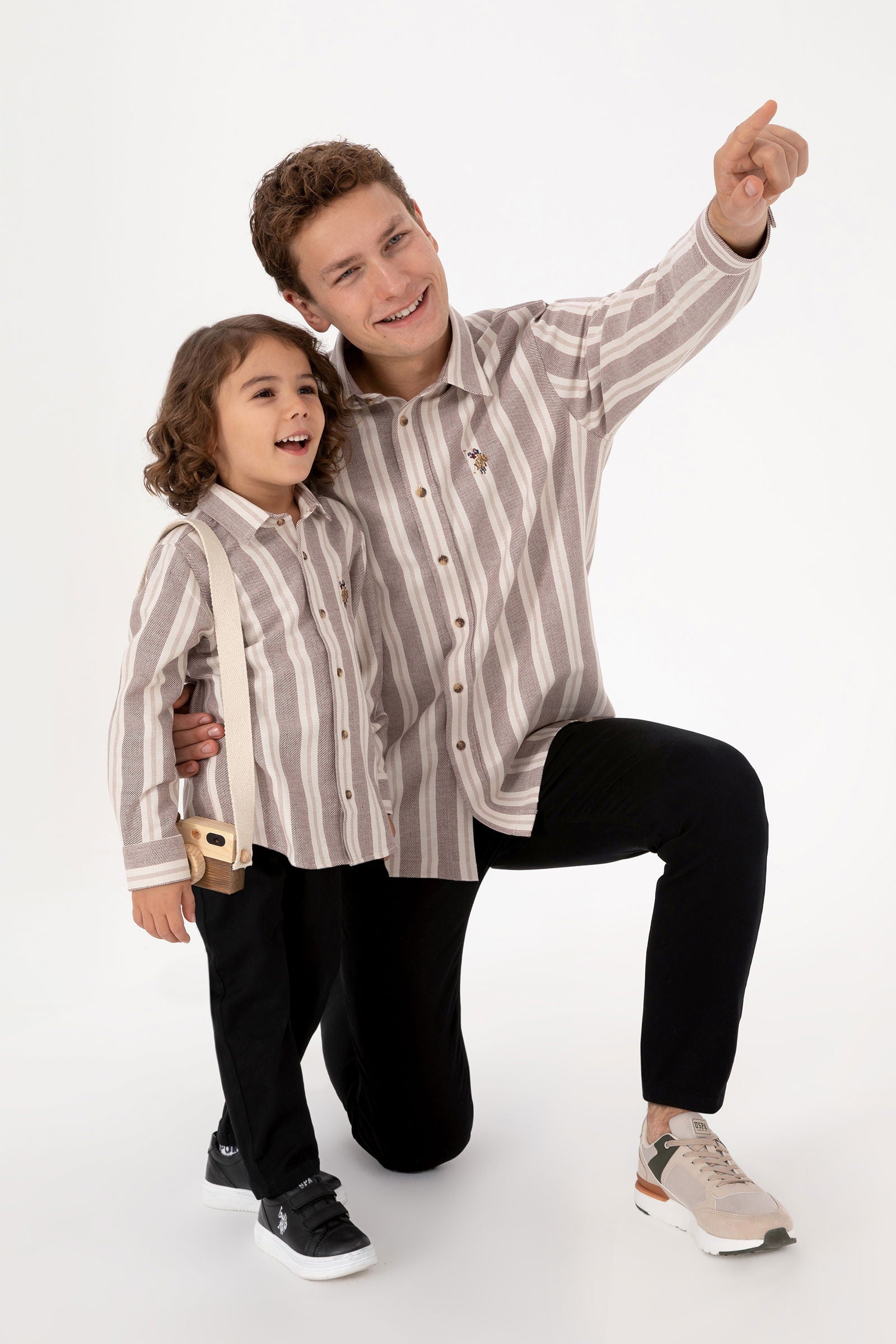 CHEMISE GARCON E-ESOKIDS BISCUIT