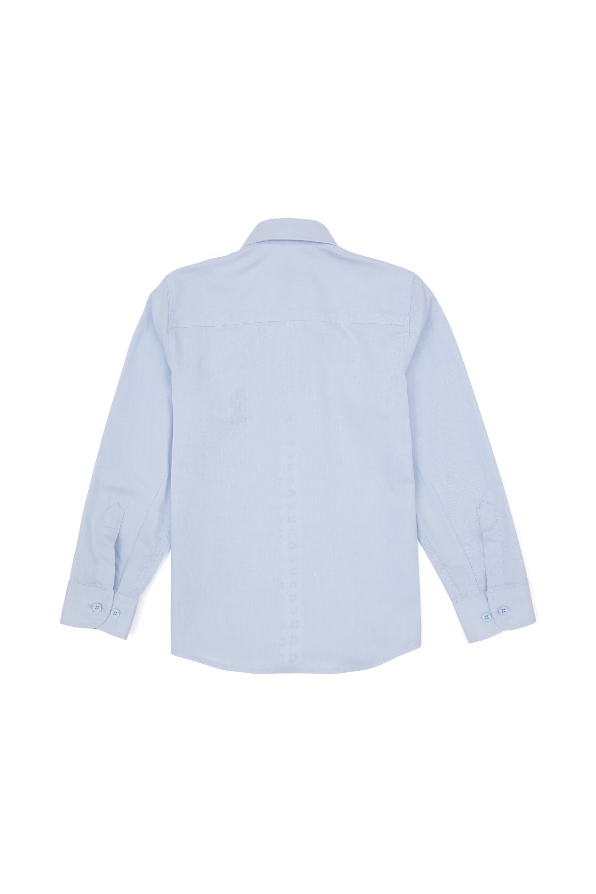 CHEMISE GARCON E-CORAL BLUE-LIGHT