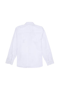 CHEMISE GARCON E-CORAL WHITE
