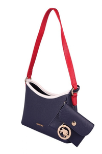SAC FEMME NAVY-RED-WHITE