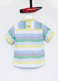 Chemise garçon LINENDAKIDS YELLOW