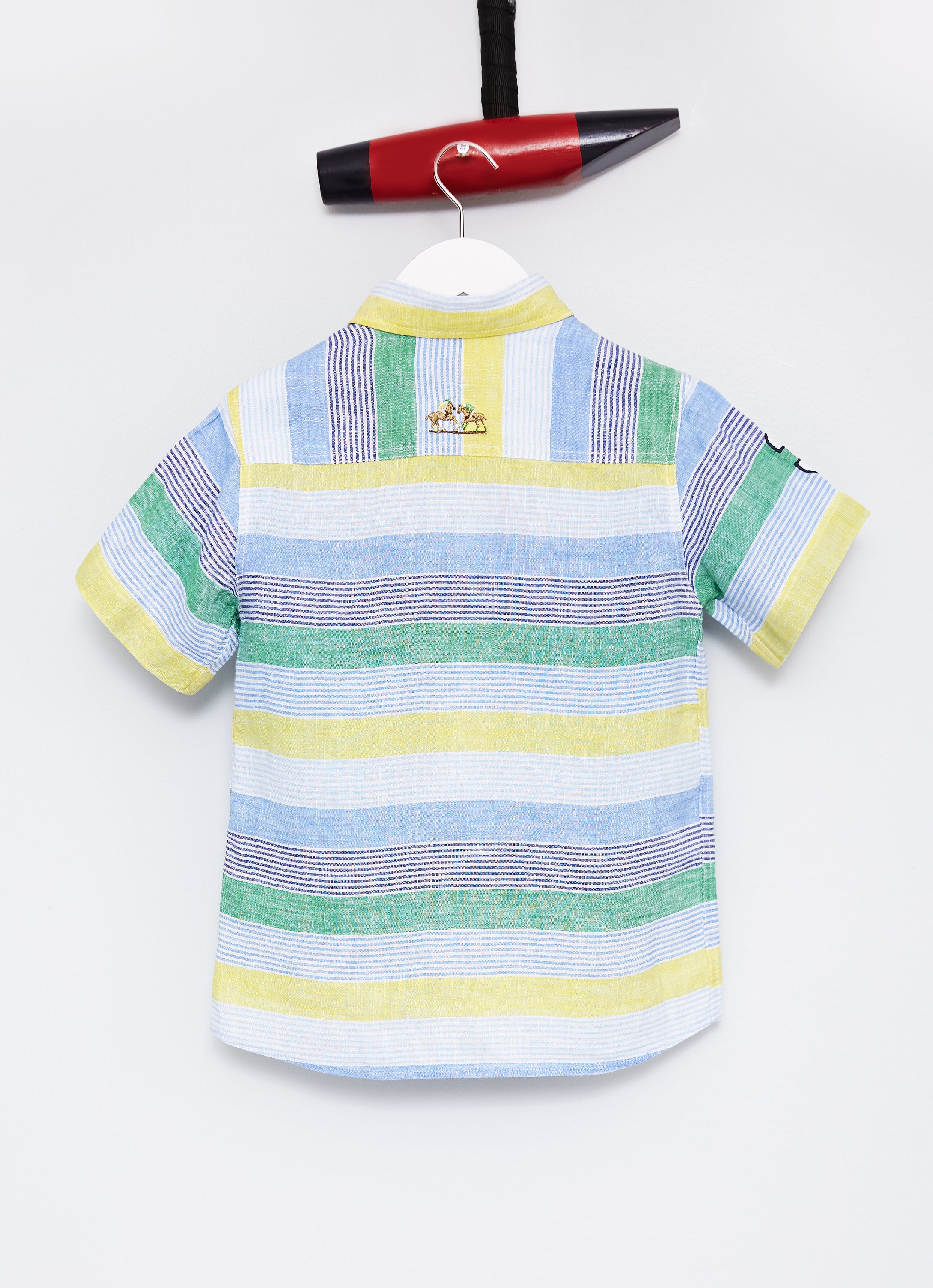 Chemise garçon LINENDAKIDS YELLOW