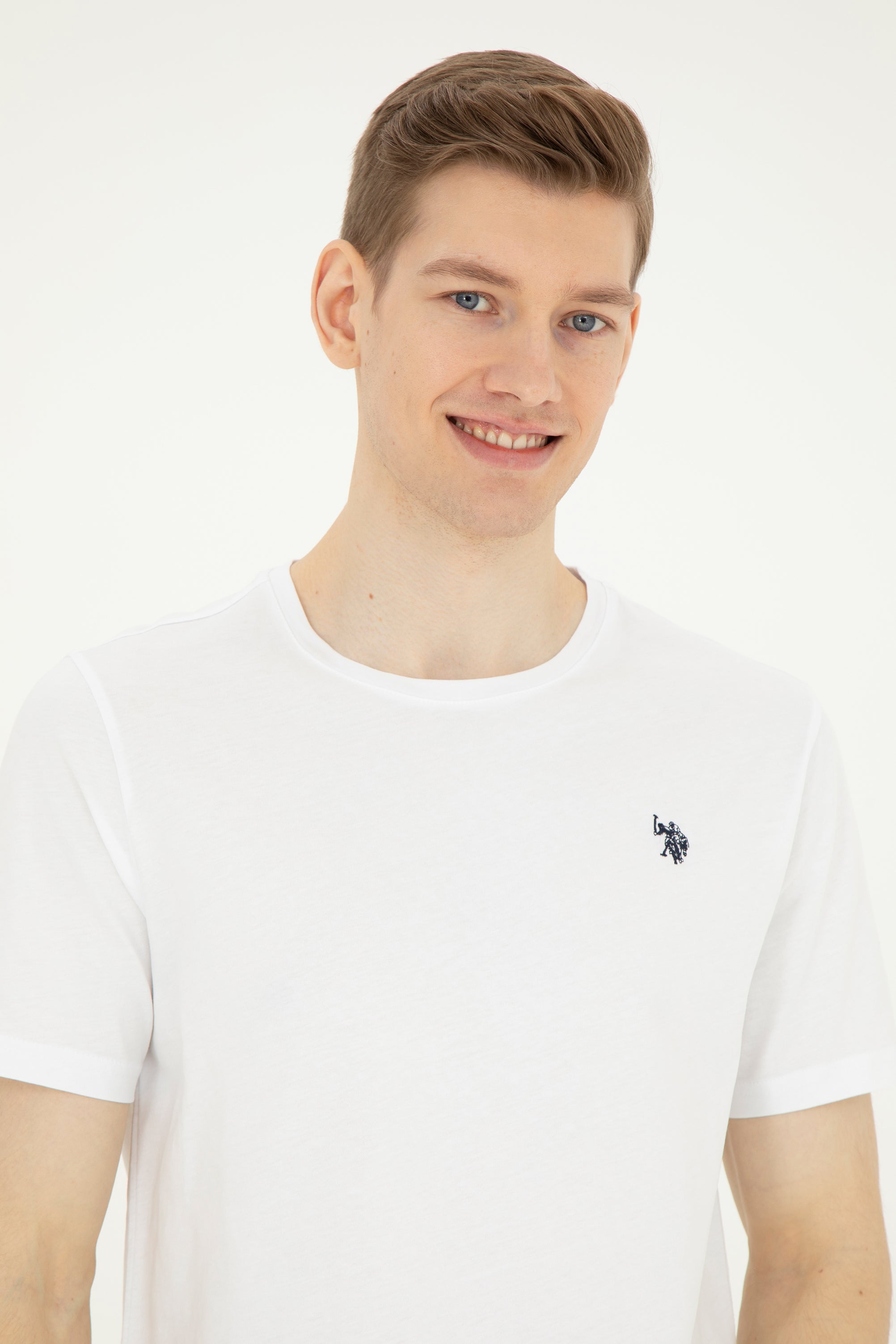 T-SHIRT HOMME BASIC GTS01 WHITE