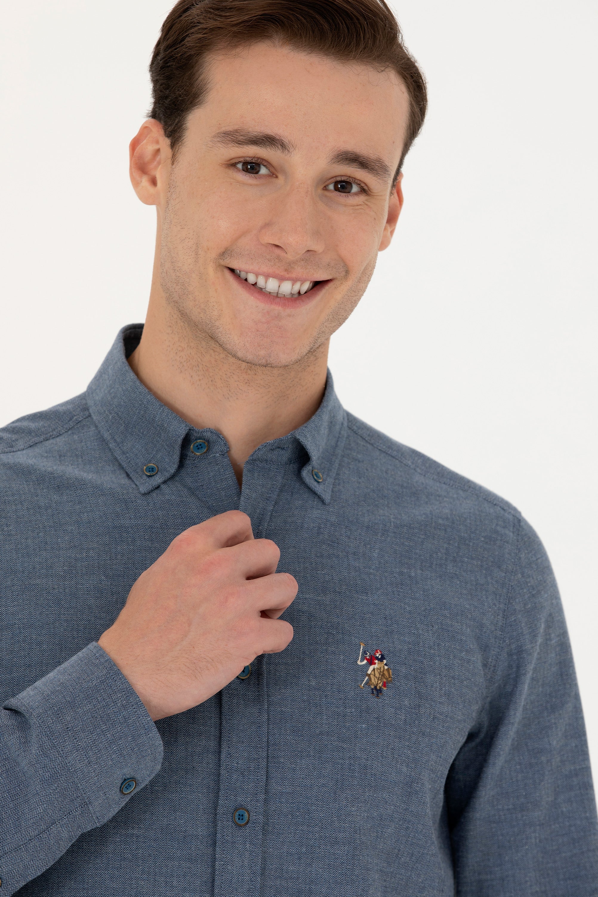 CHEMISE AKIS INDIGO - 1962144VR028