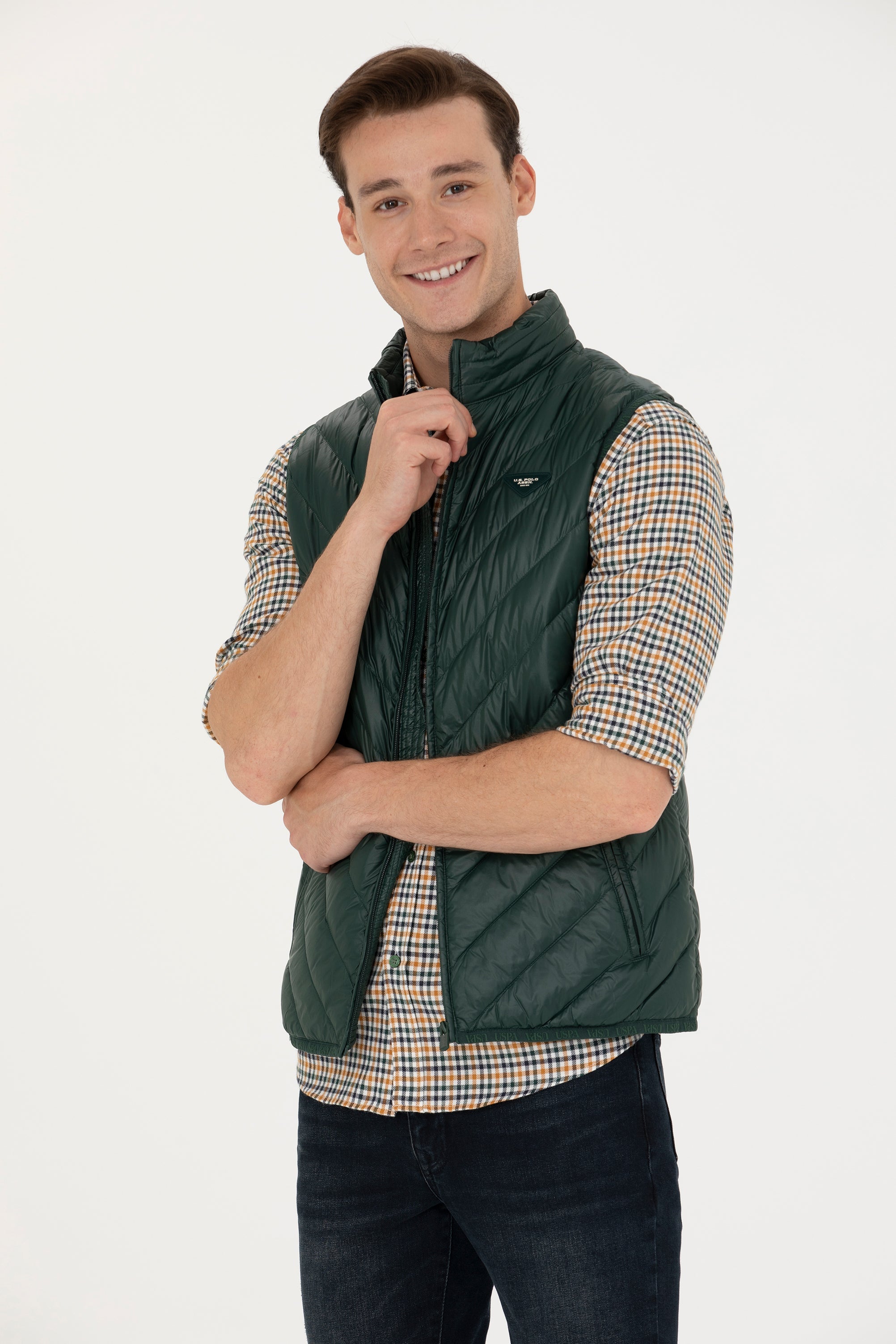 GILET DOUDOUNE FRANCIS VERT -1631409VR054