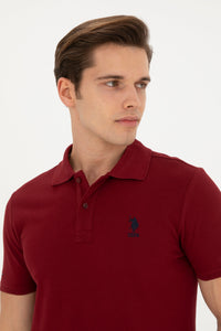 T-SHIRT HOMME BASIC TP04 BURGUNDY