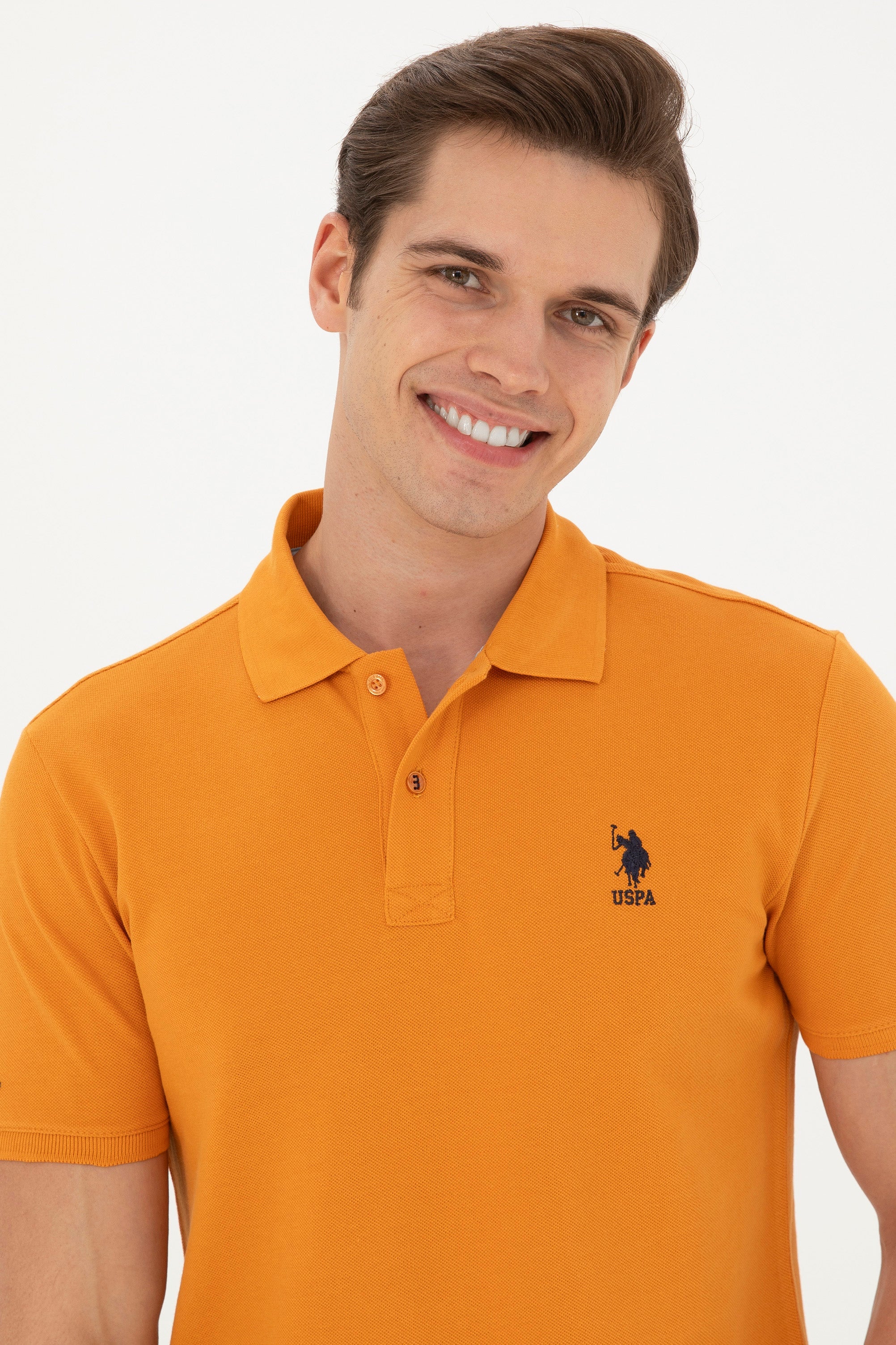T-SHIRT HOMME BASIC TP04 ORANGE