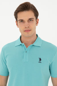 T-SHIRT HOMME BASIC TP04 GREEN-MENTH