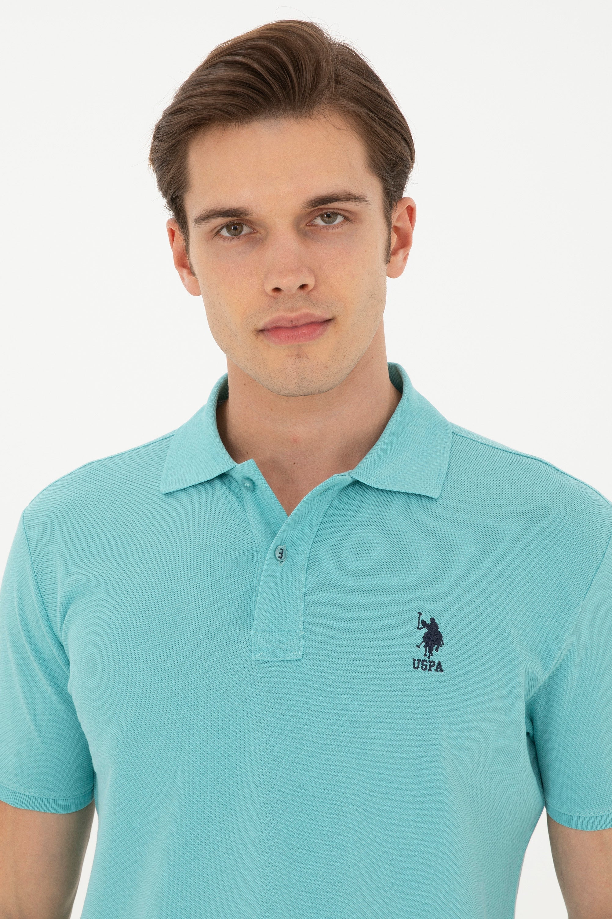 T-SHIRT HOMME BASIC TP04 GREEN-MENTH