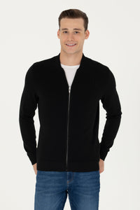 GILET BOMBER NOIR-1639181VR046
