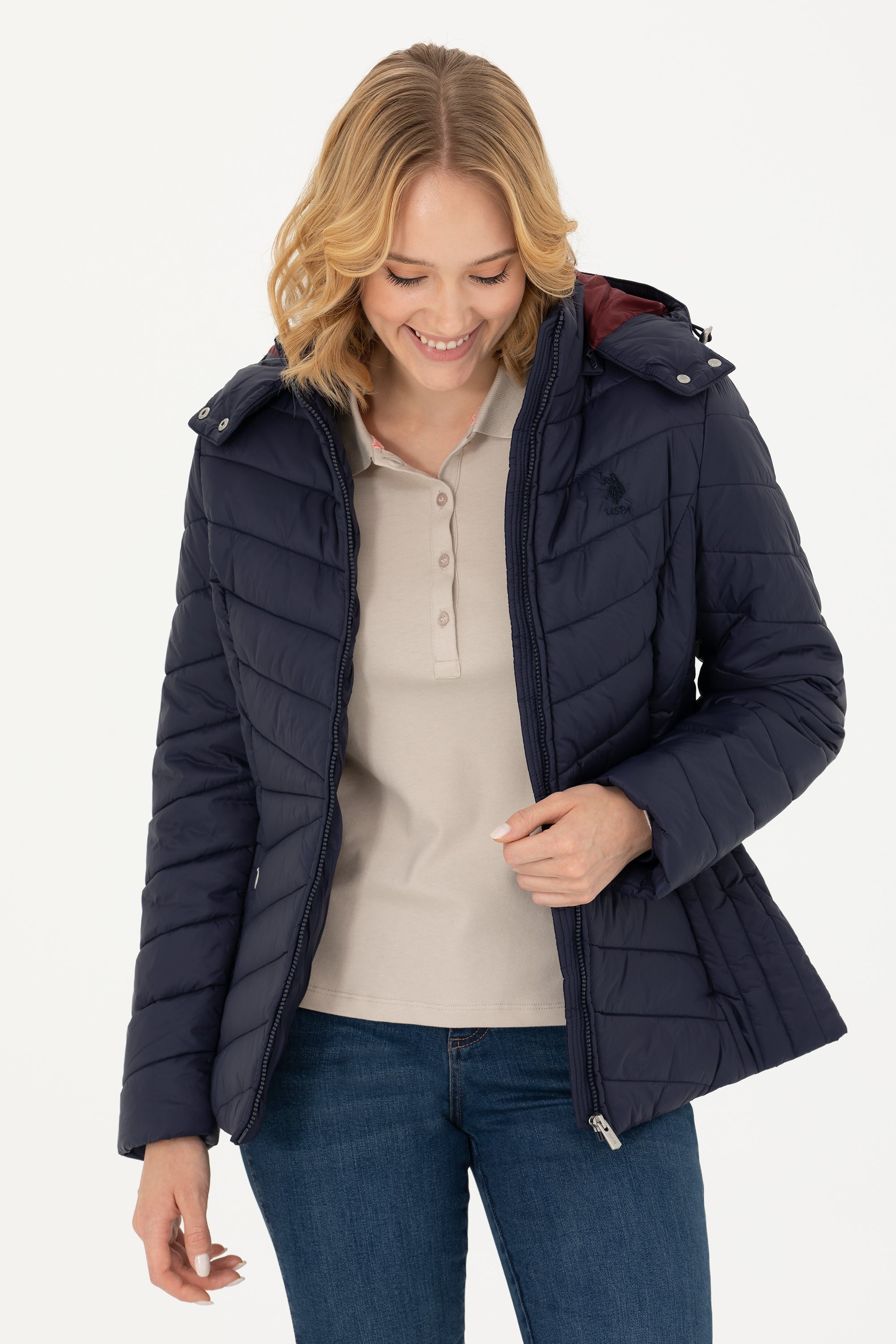 VESTE ARANCIA BLEU MARINE-1631605VR033