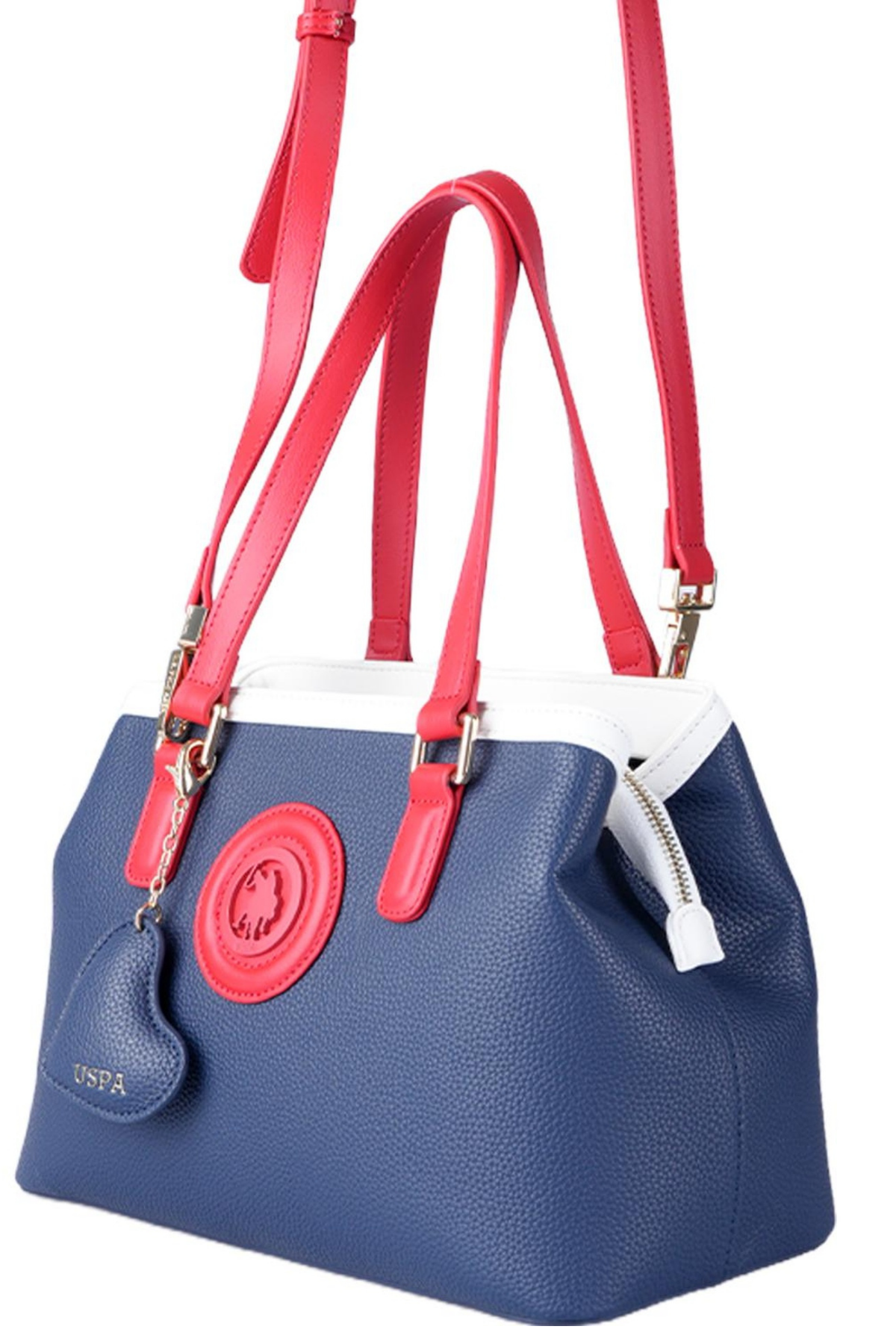 SAC FEMME NAVY-RED-WHITE
