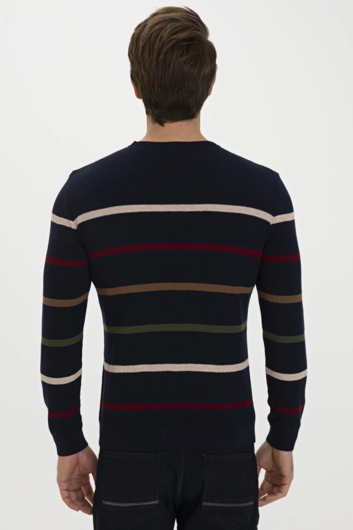 Pull Homme TOTTAM Navy Blue