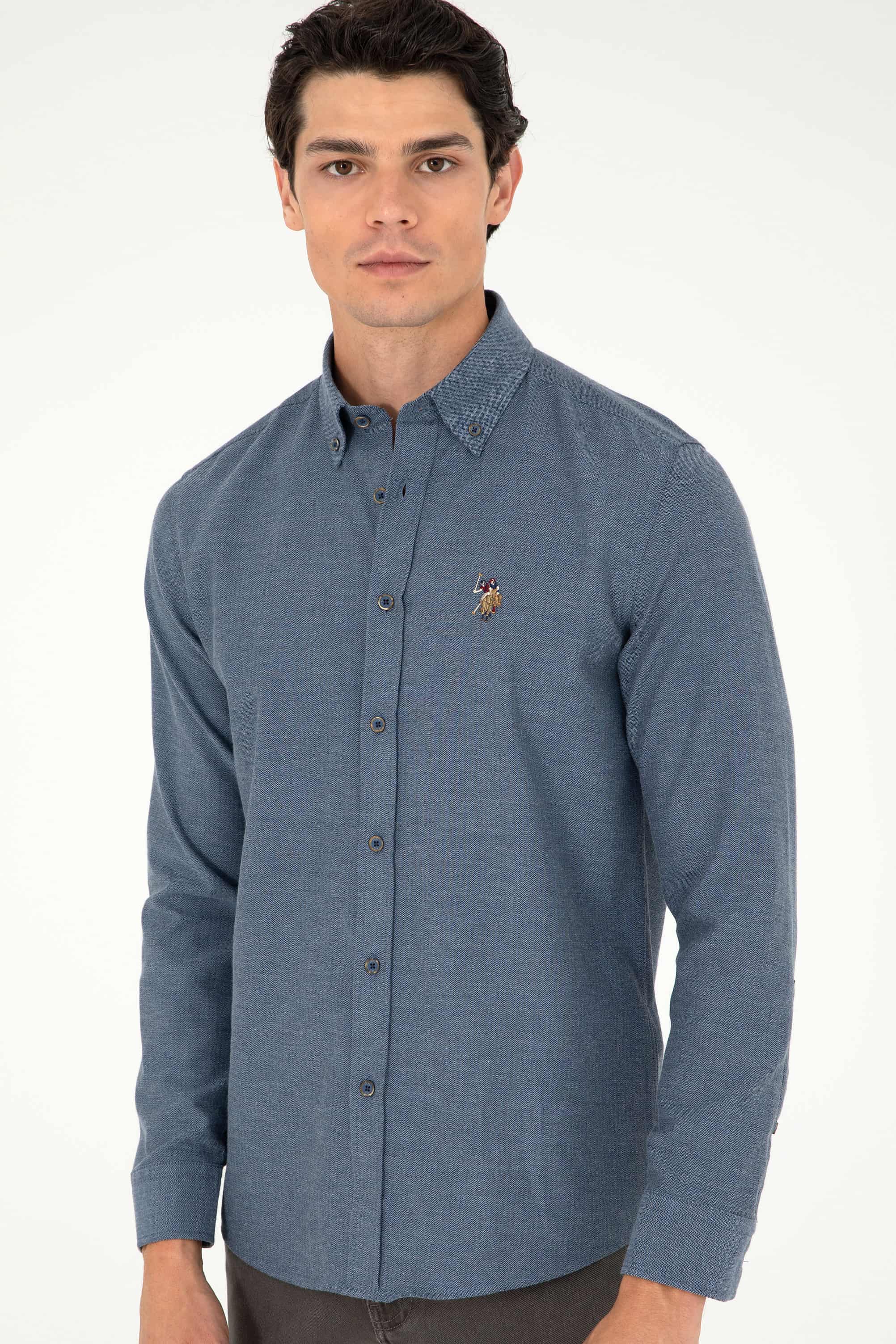 AKIS Woven Shirt BLUE INDIGO