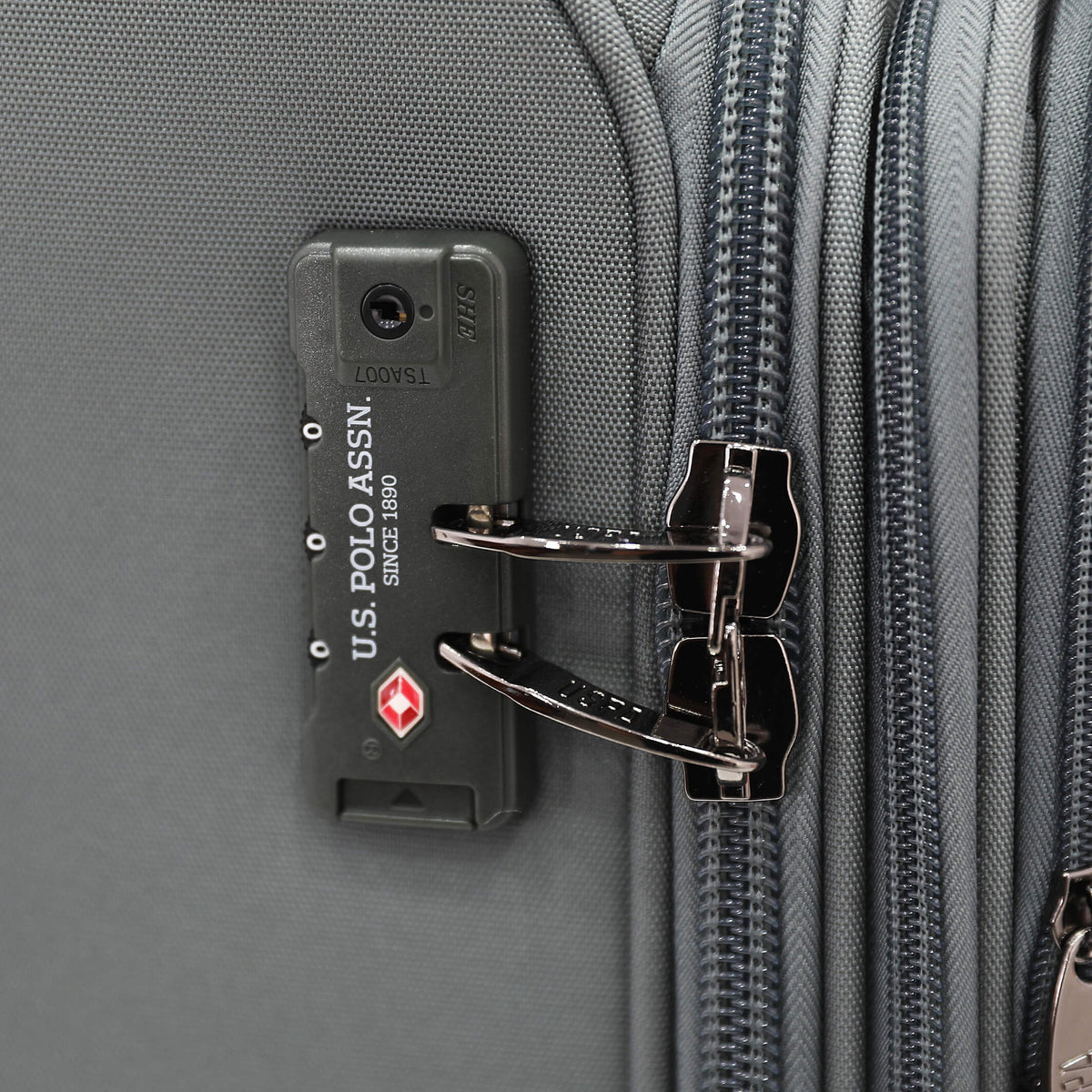 Ensemble valise USPA tissu PETROL