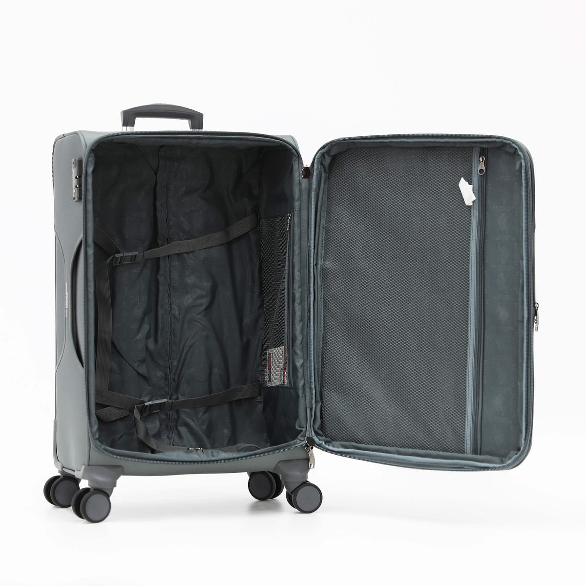 Ensemble valise USPA tissu PETROL