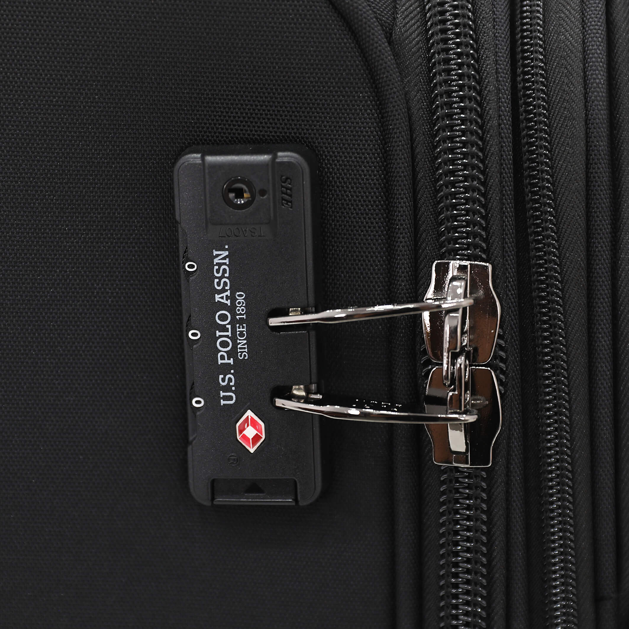 Ensemble valise USPA tissu BLACK