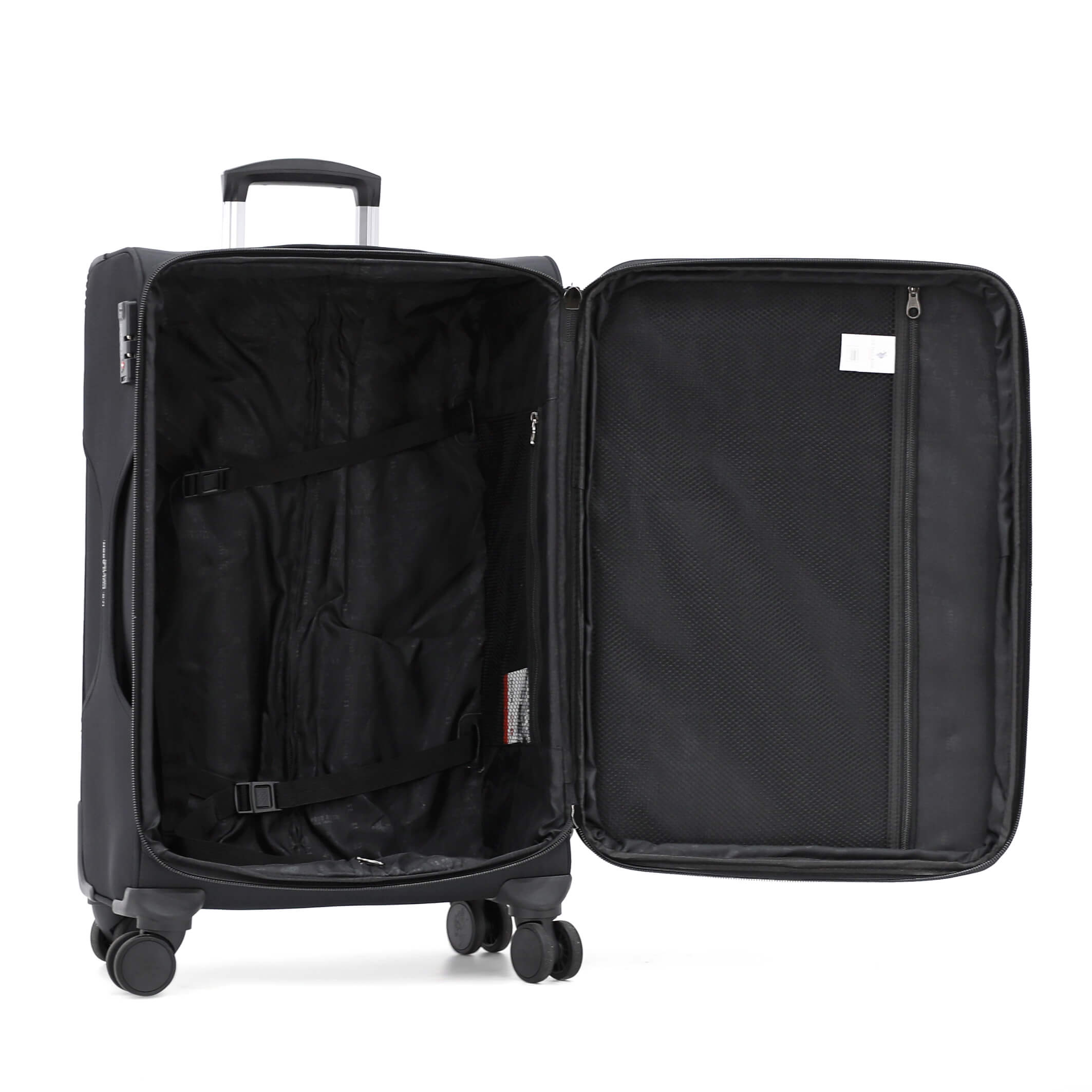 Ensemble valise USPA tissu BLACK