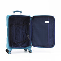 Ensemble valise USPA tissu PETROL