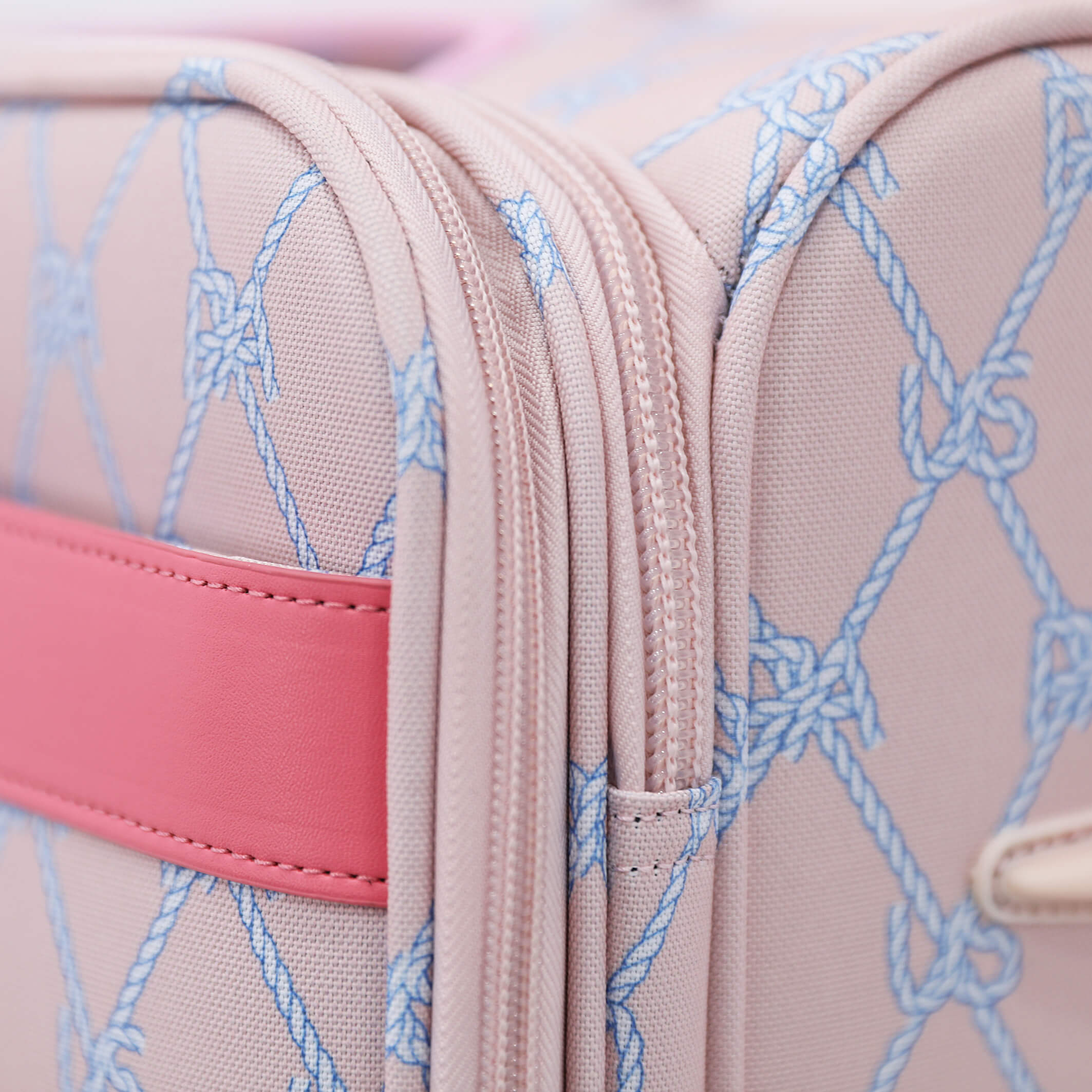 Ensemble valise USPA tissu PINK POUDRÉ