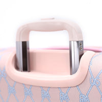 Ensemble valise USPA tissu PINK POUDRÉ