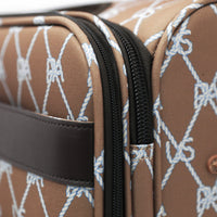 Ensemble valise USPA tissu BROWN