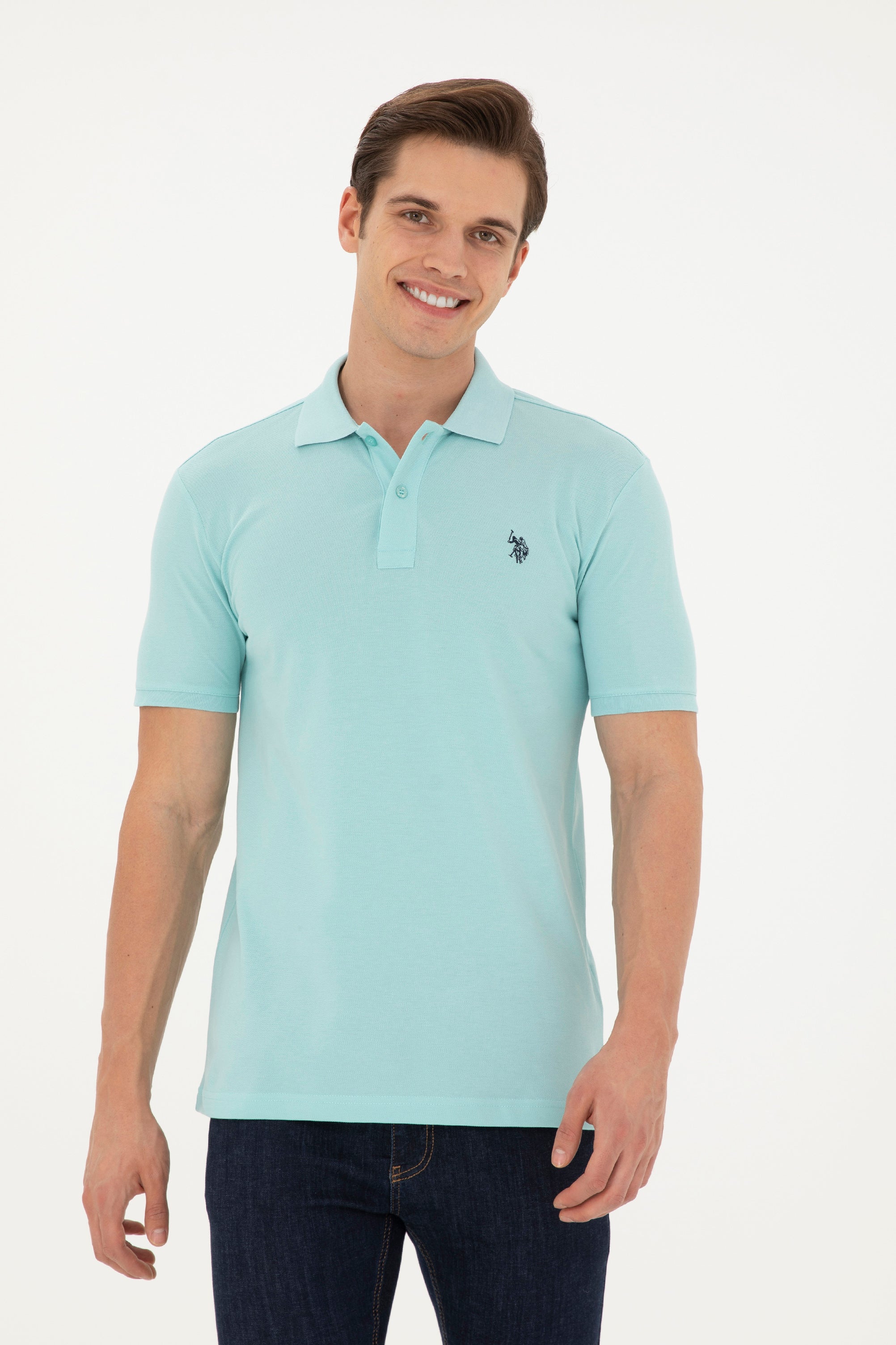 T-SHIRT HOMME BASIC GTP04 GREEN