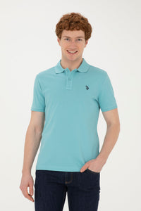 T-SHIRT HOMME BASIC GTP04 GREEN-MENTH