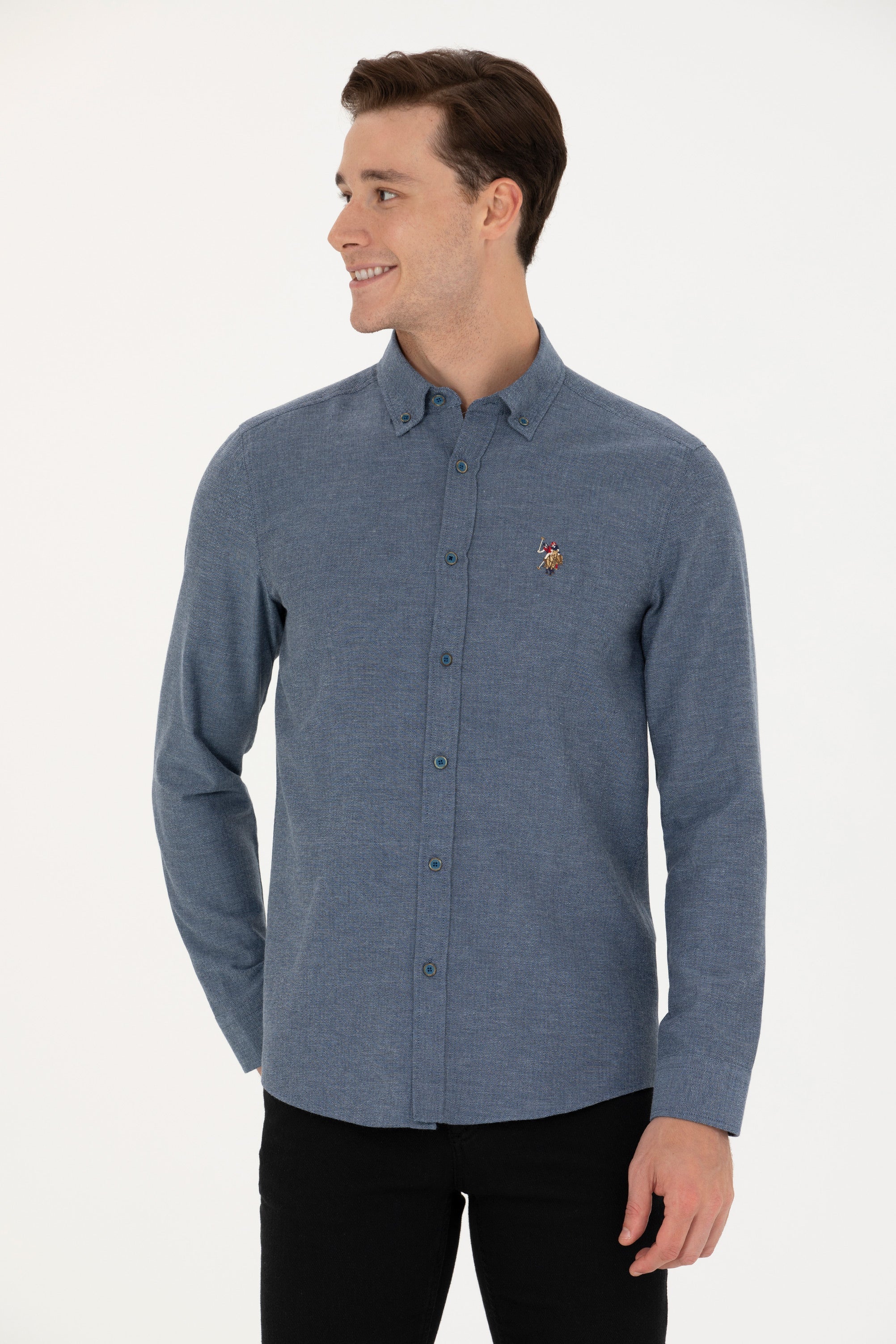 CHEMISE AKIS INDIGO - 1962144VR028