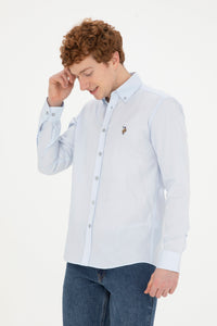 CHEMISE HOMME CEDCOLOR024Y BLUE-LIGHT
