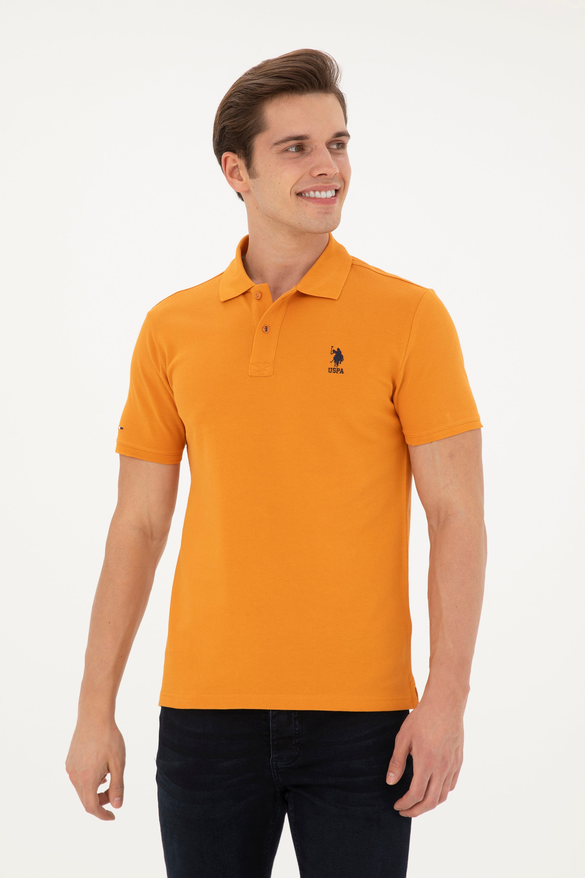 T-SHIRT HOMME BASIC TP04 ORANGE