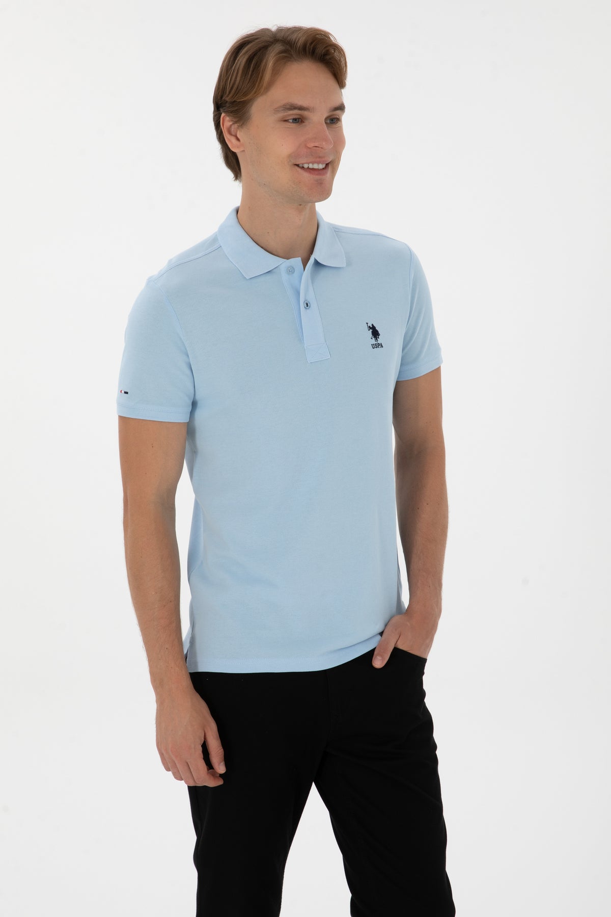T-SHIRT HOMME TP04 BLUE-LIGHT