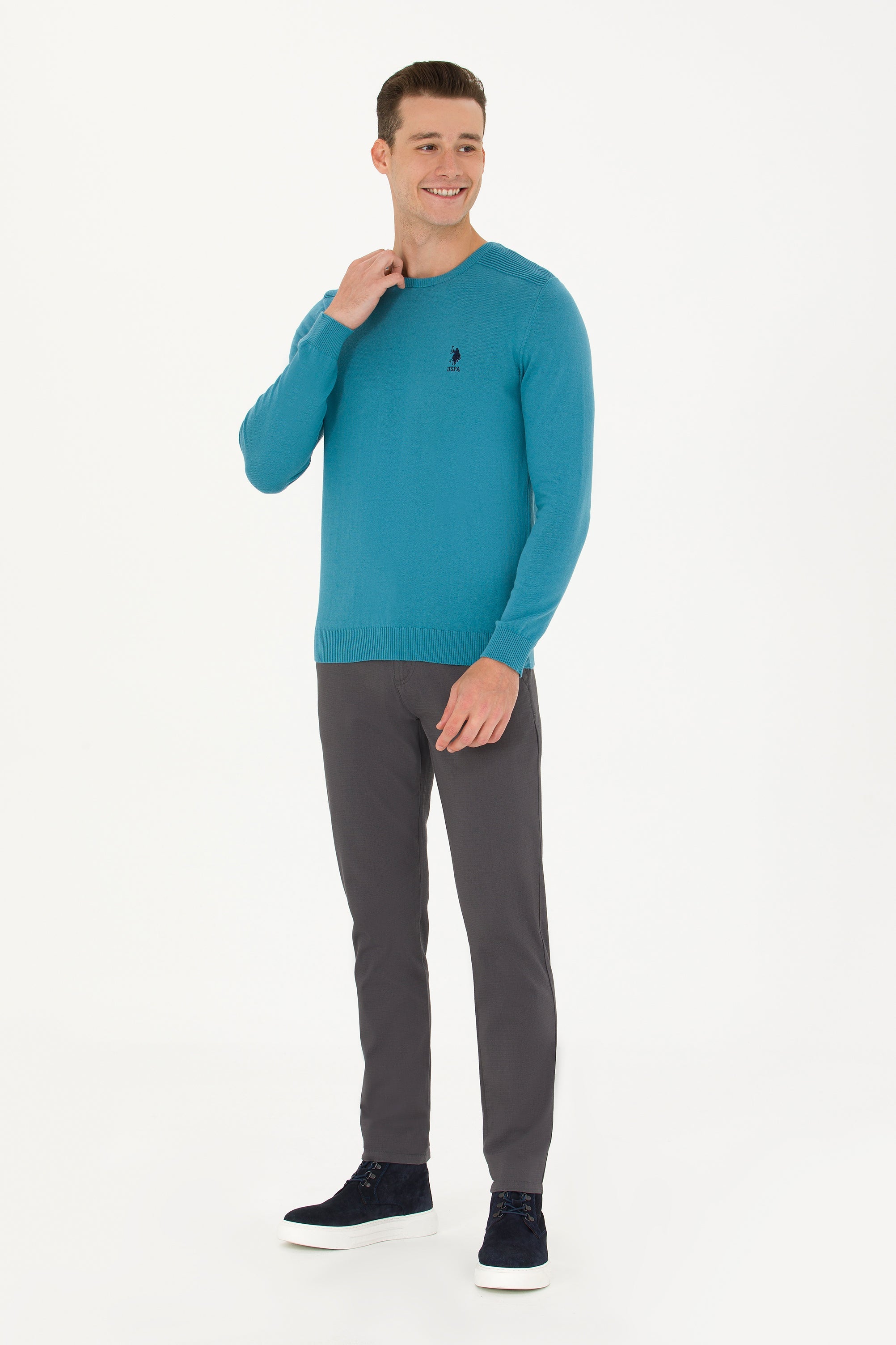 CHINOS KENZI Bleu Foncé - 1675246VR006