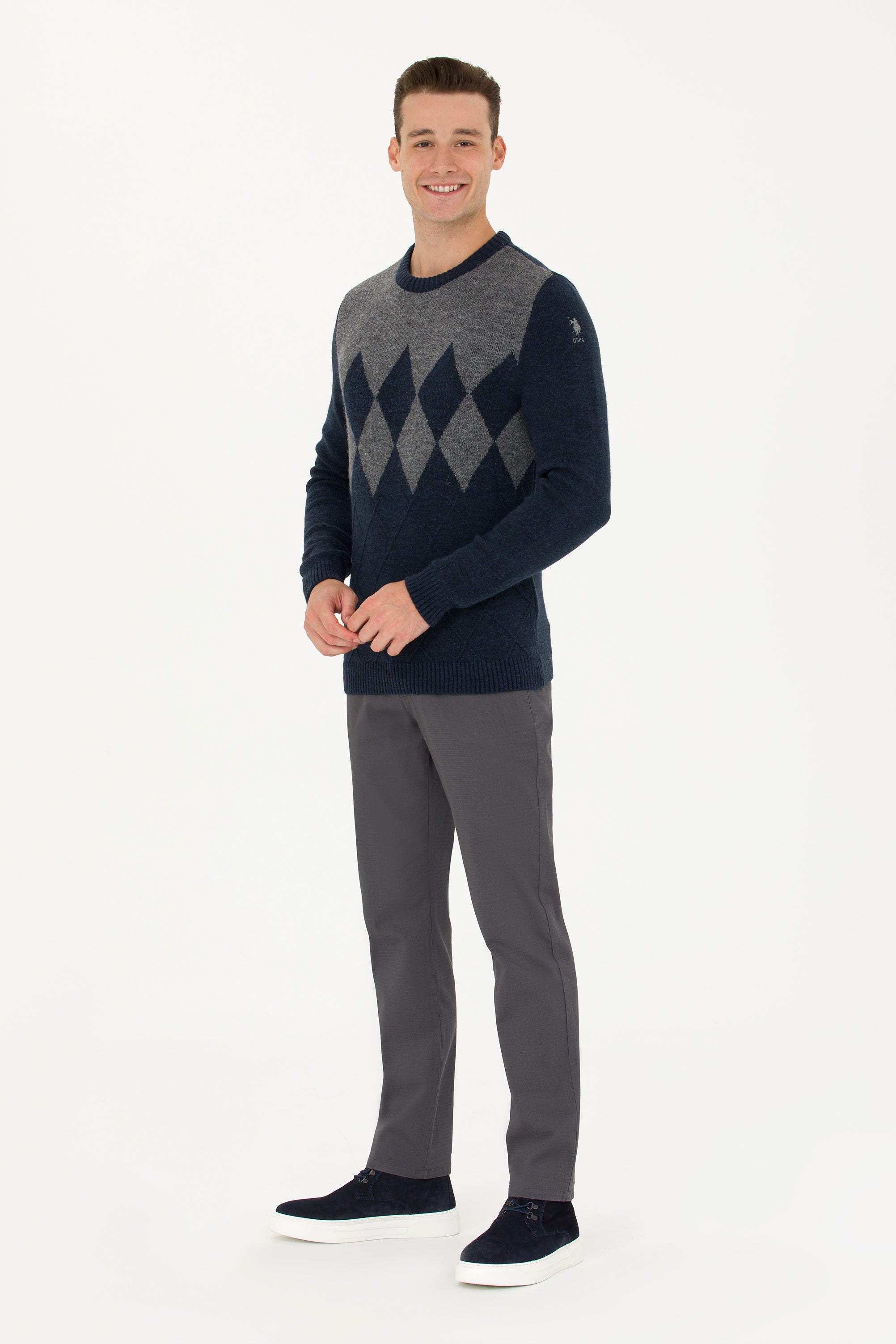 CHINOS KENZI-REG GRIS FONCà‰ - 1675278VR006