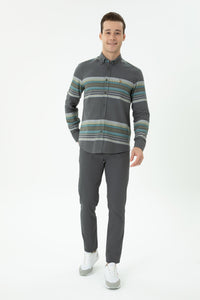 CHINOS MICEL GRIS FONCà‰ - 1728006VR006
