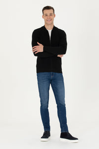 GILET BOMBER NOIR-1639181VR046