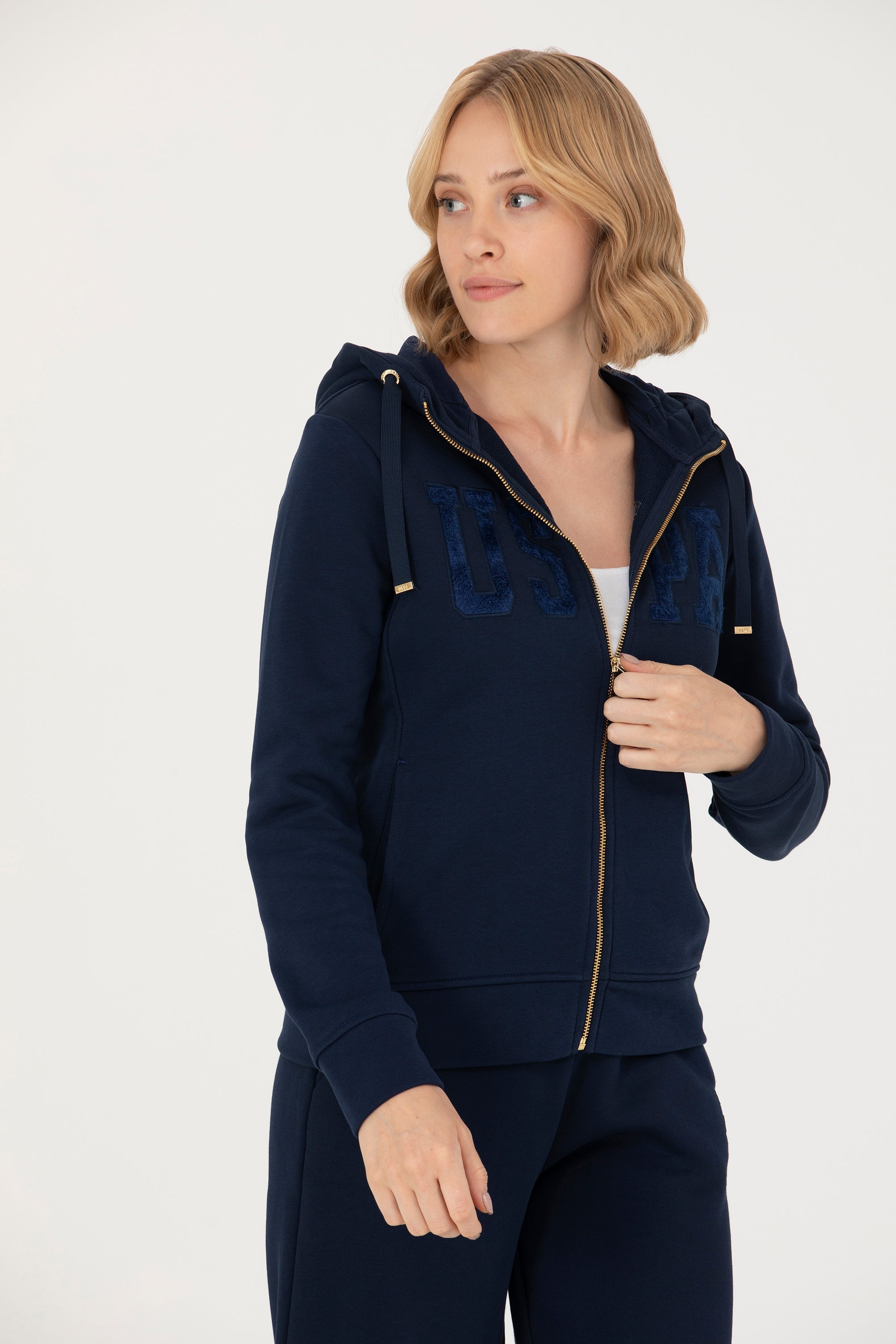 SWAAT-SHIRT FEMME SW01 NAVY-BLUE
