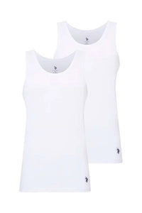 LOT DE 02 Dà‰BARDEURS BLANC TANK - 80441