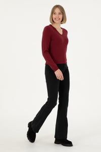 PULL HOMME TD02 BURGUNDY