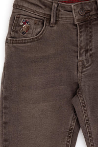 PONTALON GARCON PANKOWKIDS BROWN