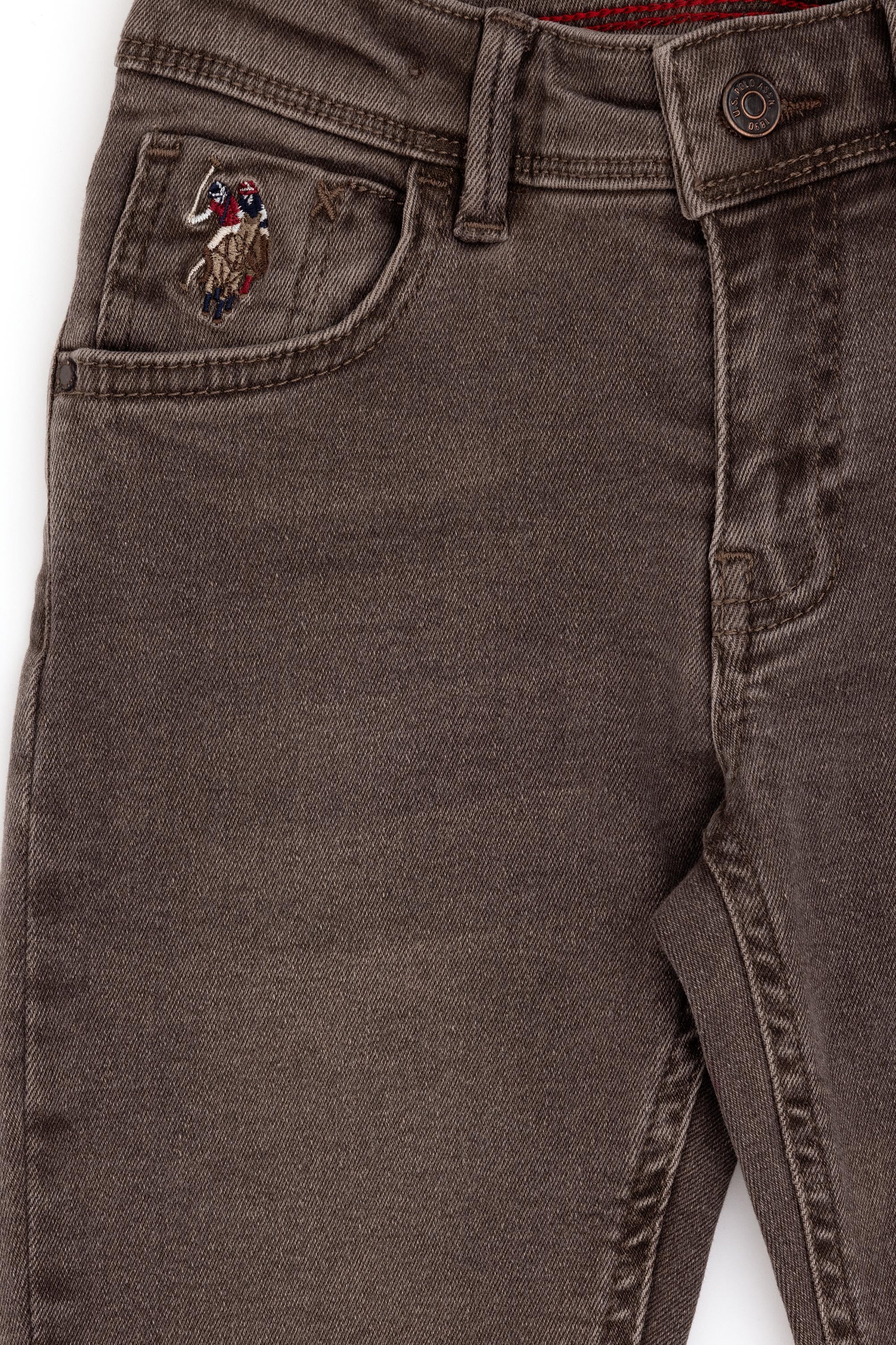 PONTALON GARCON PANKOWKIDS BROWN