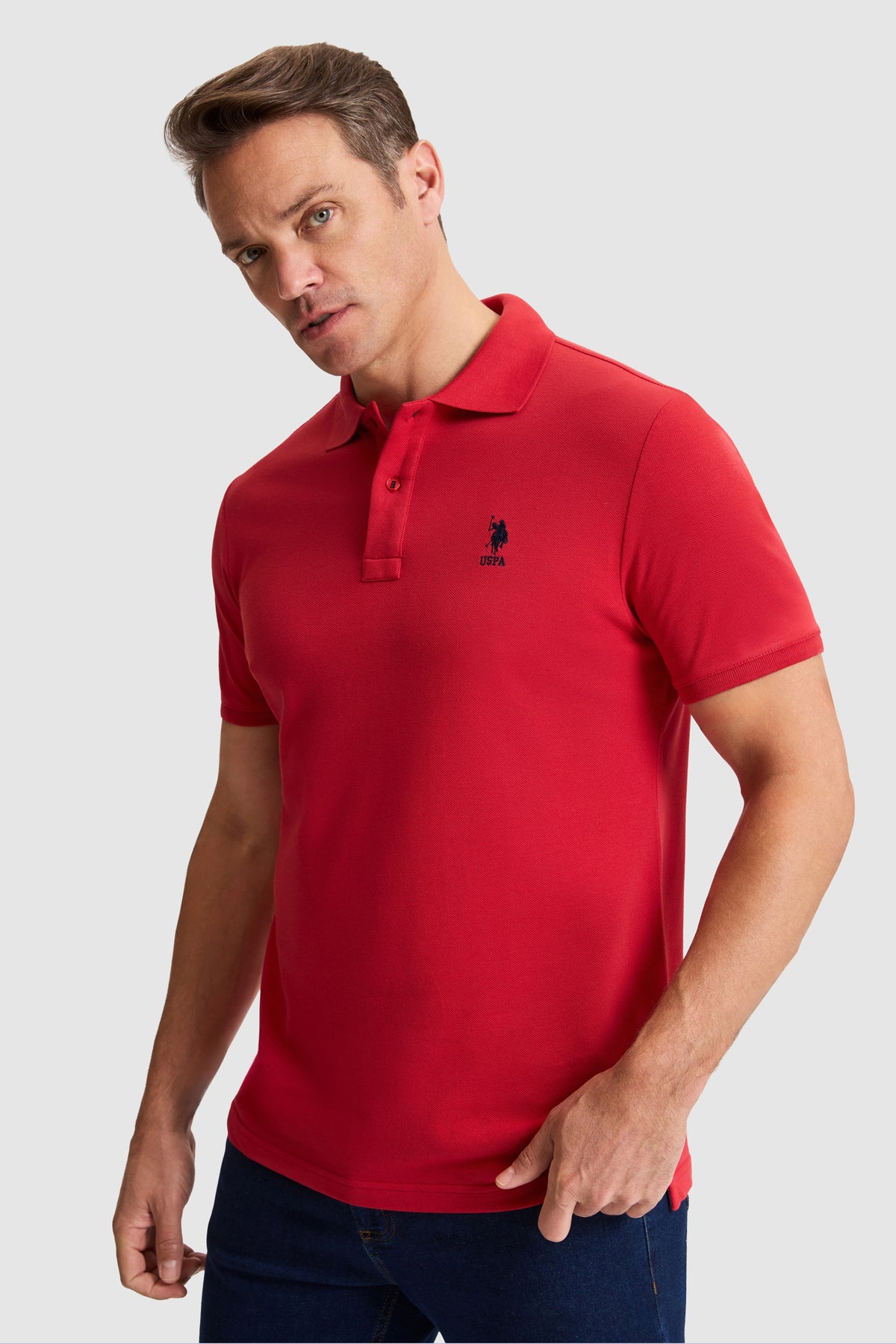 T-SHIRT HOMME TP04 BASIC-RED